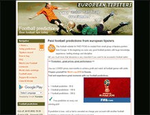 Tablet Screenshot of bestfootballpredictions.com